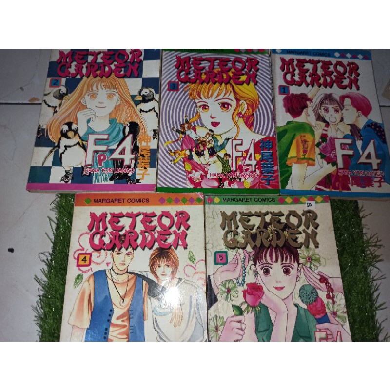 Buku komik - METEOR GARDEN 1 - 5 (preloved)
