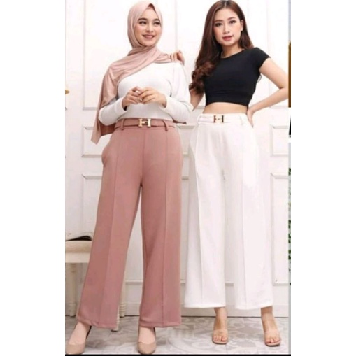 Kulot Scuba H Import High-waisted/Kulot H Scuba Improt