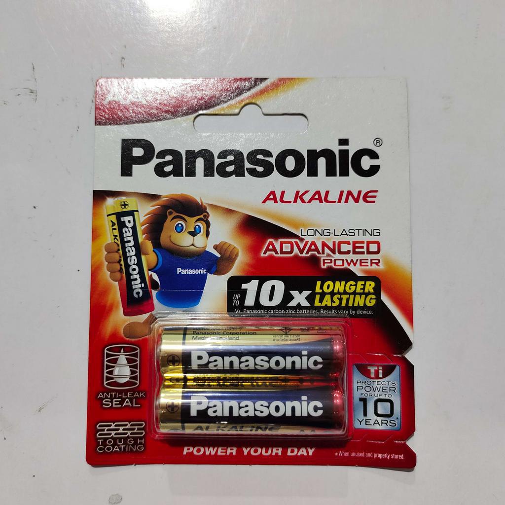 baterai alkaline aa, baterai alkaline panasonic (isi 2)