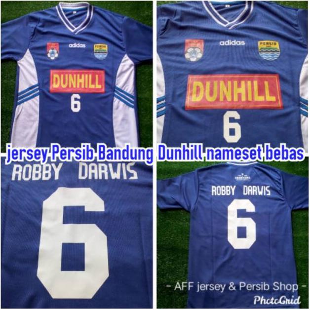 Jersey Persib Bandung Retro Klasik Jadul