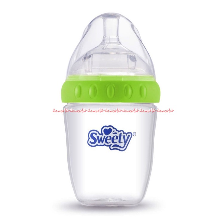 Sweety Baby Bottle Extra Wide Neck 0month+ 180ml Gelas Botol Minum Botol Belajar Minum Anak Bayi Swety Switi