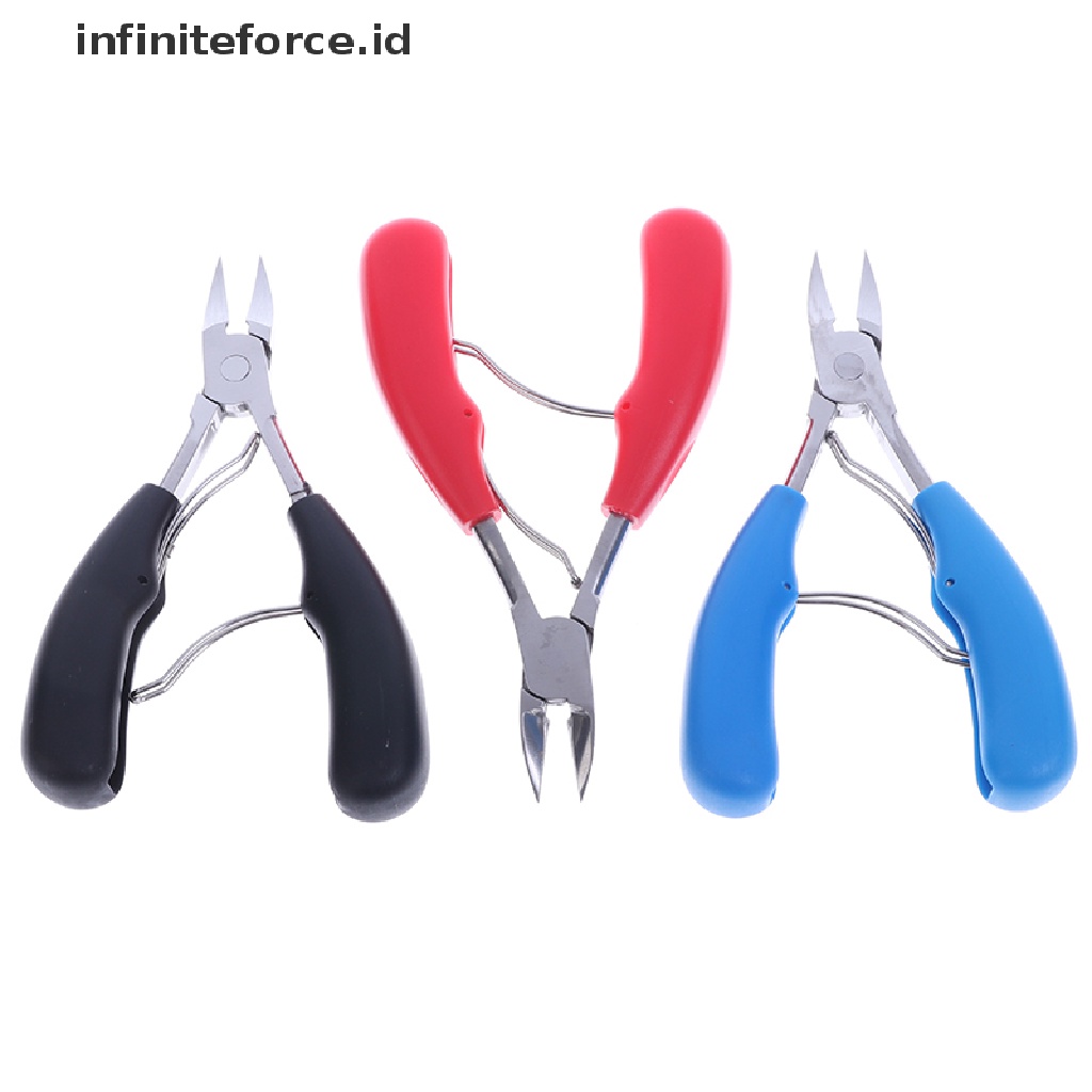 (infiniteforce.id) Gunting Kuku Bahan Stainless steel Untuk Manicure / Pedicure