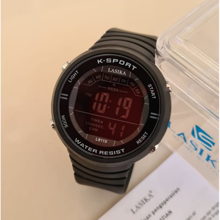 Jam Tangan Lasika L8110 Sport Digital Water Resistant