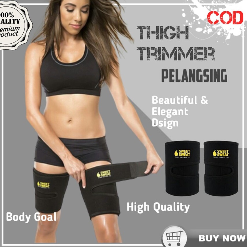 KORSET DEKER PAHA KAKI SWEET SWEAT THIGH TRIMMER DEKER LUTUT KORSET OLAHRAGA PRIA WANITA