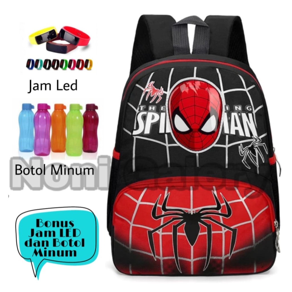 tas anak spiderman - tas ransel anak terbaru - tas sekolah anak