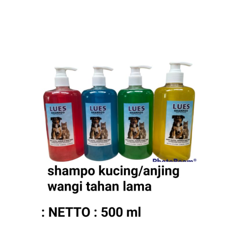 SHAMPO KUCING ANTI KUTU DAN ANTI RONTOK NETTO:1liter