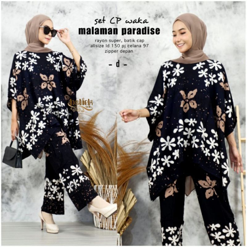 SET BATIK//MALAMAN PARADISE//SETMUSLIMAH//HIJABER
