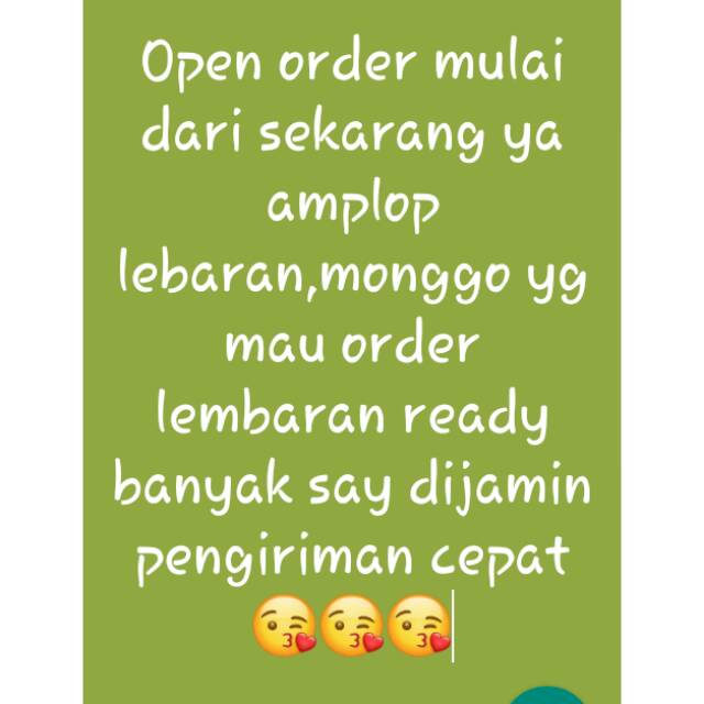 

Amplop Lebaran