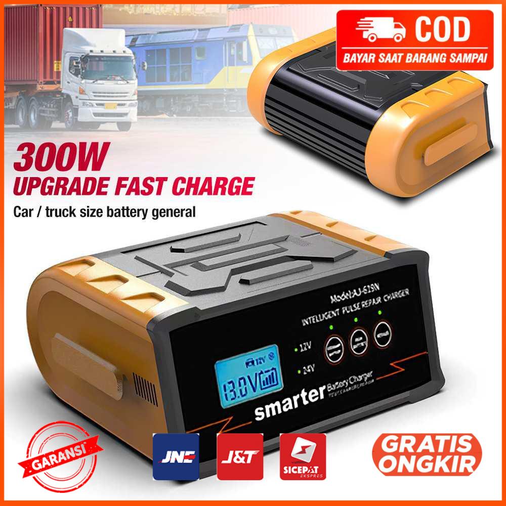 Charger Aki Mobil Lead Acid 300W 12V 24V