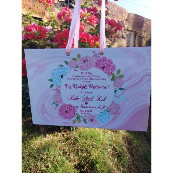 

Paperbag Bridesmaid