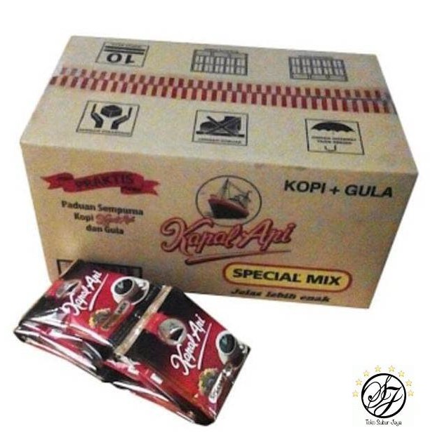 

Kopi Kapal Api Special Mix 25gr (10 bungkus/lembar) BOOM SALE