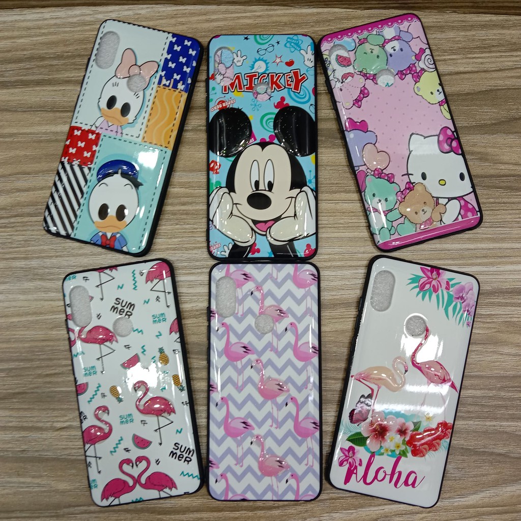 VIVO Y12/Y15/Y17, V15, V15 PRO HARD CASE MOTIF GAMBAR TIMBUL CEWEK