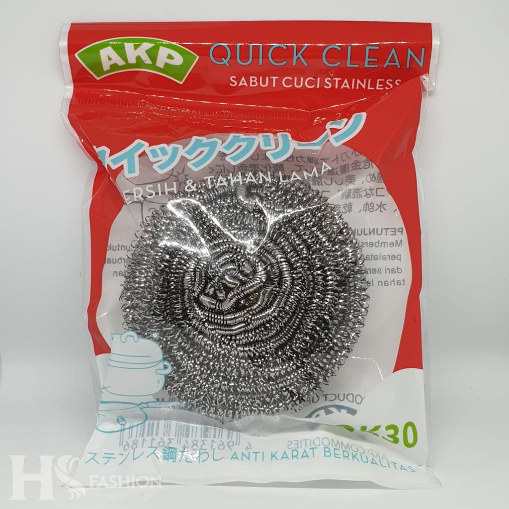 SABUT / KUALI STAINLES ANTI KARAT / SABUT CUCI BESI ANTI KARAT 30GR / STEELWOOL / TIDAK KASAR/SAKIT