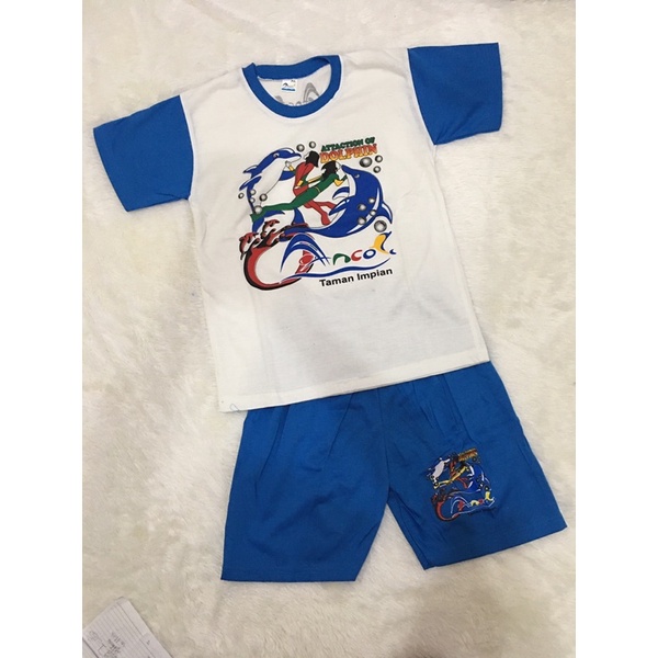 Stelan Anak Ancolll dufann Dolphin Lumba Samudra uk XL (7-8th)