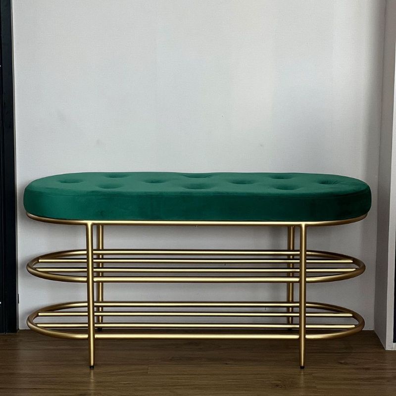 CUSTOM | Rak Sepatu Dan Bangku Bench Industrial Besi - Entrance