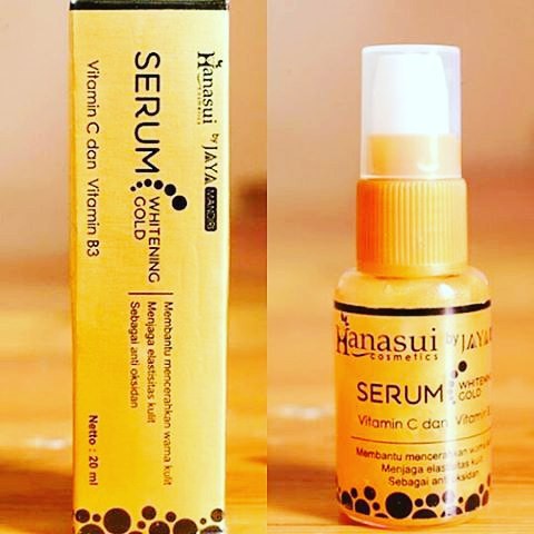 Serum Whitening GOLD | Pemutih Badan Wajah Tangan Kaki Ampuh Cepat Aman BPOM