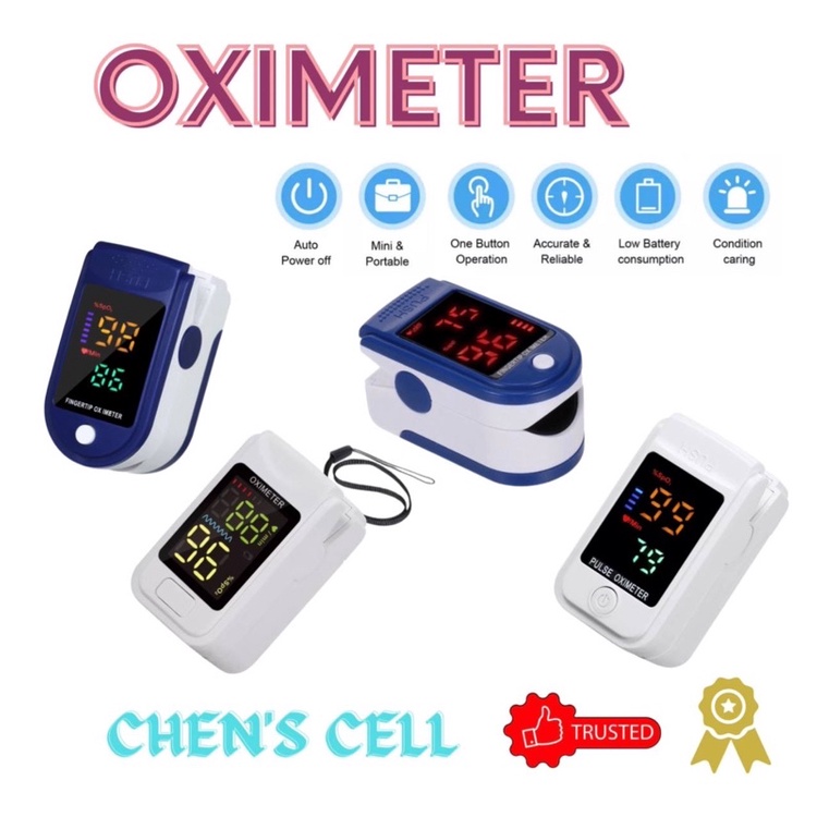 Oximeter / Oxymeter - Pengukur Kadar Oxigen dalam darah Fingertip Pulse