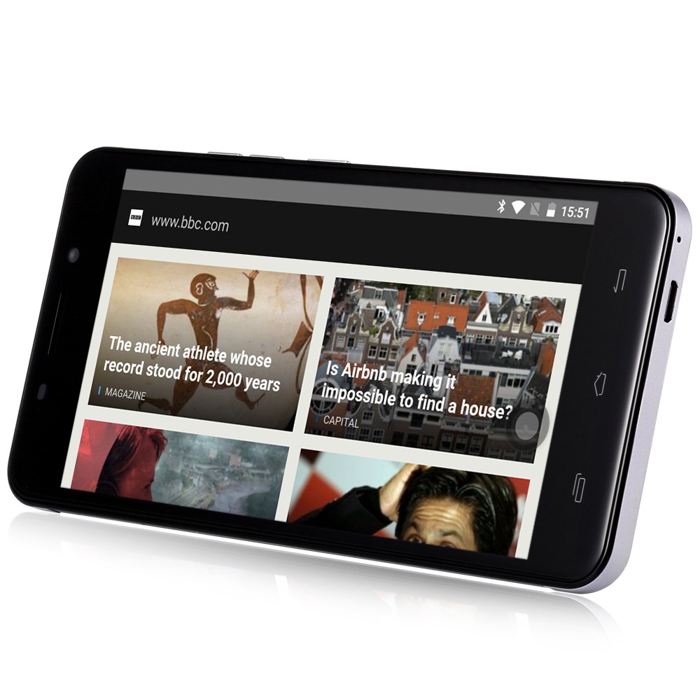 Color:Gray Ulefone Metal Android 6.0 5.0 inch 4G Smartphone