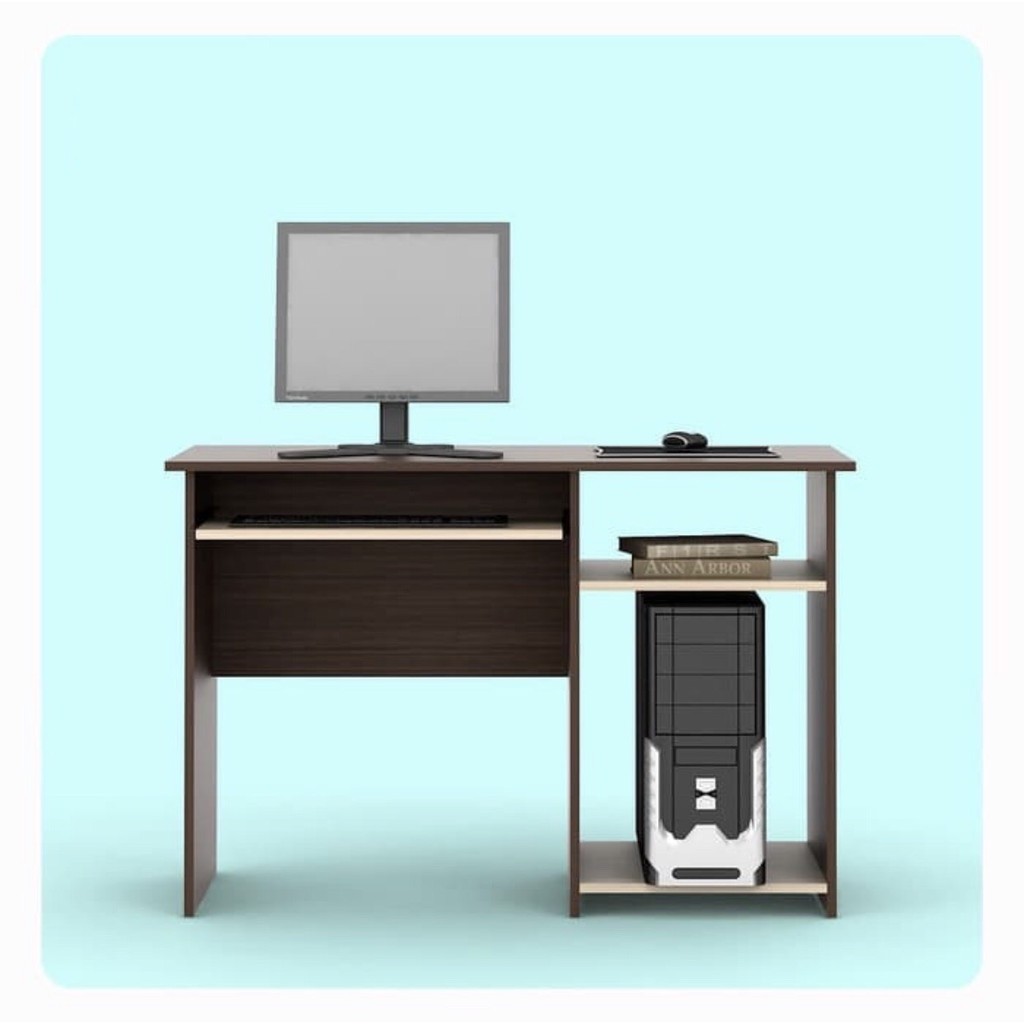 Meja kerja meja komputer minimalis meja kantor Metropolis DC 110