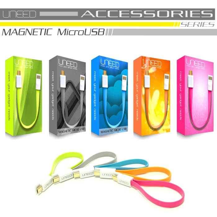 Cable Magnetic UNEED   Kabel Magnetic Micro USB UNEED