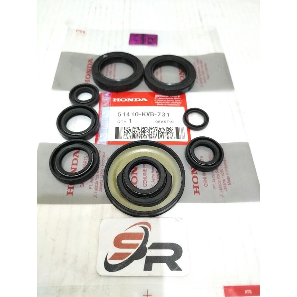 SIL SIL KOMPLIT 8 PCS (KVB) HONDA ORIGINALVARIO 110 BEAT SCOOPY SEPACI