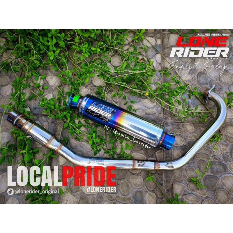 Lone Rider Original - ME - Middle End Slencer Bluesand - VIXION SERIES