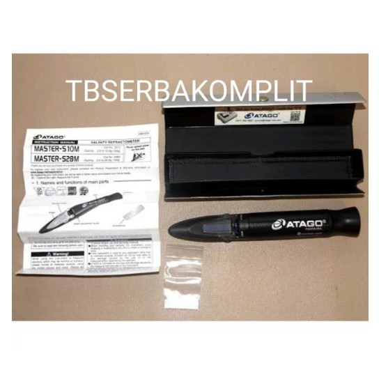 Jual ATAGO Master S28M Refraktometer Salinity Salt Garam 2483