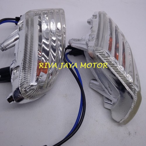 Sen depan assy honda supra putih - MF Variasi Motor