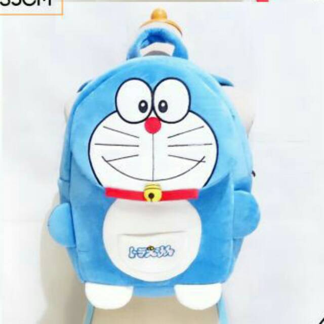 Tass ransel anak boneka doraemon impor 26cm