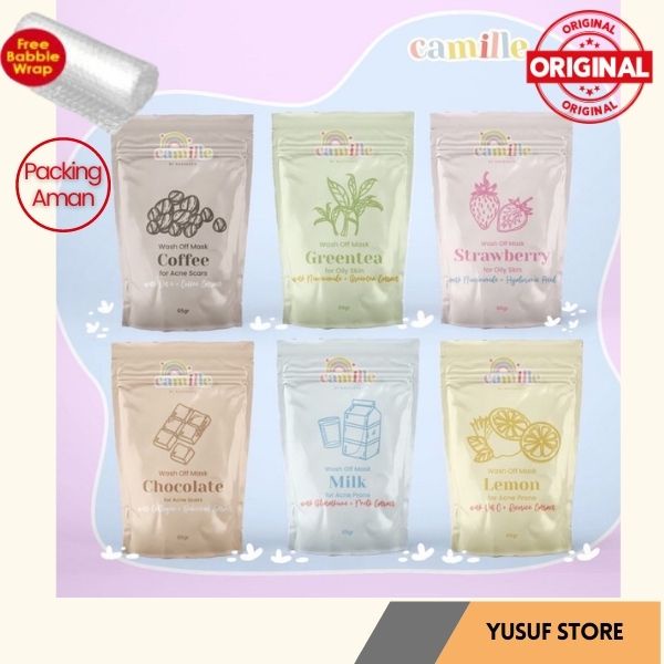 Masker  Camille Beauty By Nadshav / Masker Organik Camille Beauty / Masker Camille / Masker Camille 