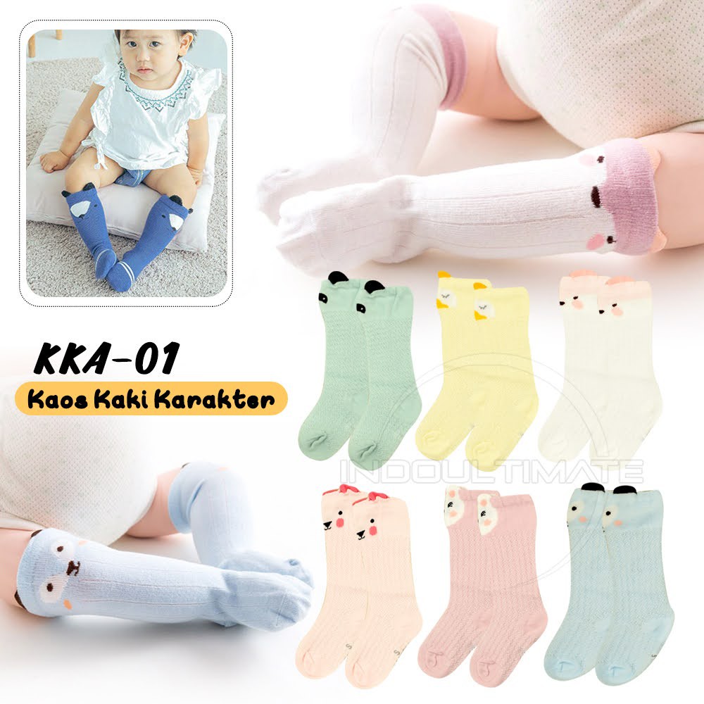 1 Pcs Kaos Kaki Bayi PREMIUM KKA-01 Kaos Kaki Anak Motif Random Kaki Bayi Baru lahir Newborn