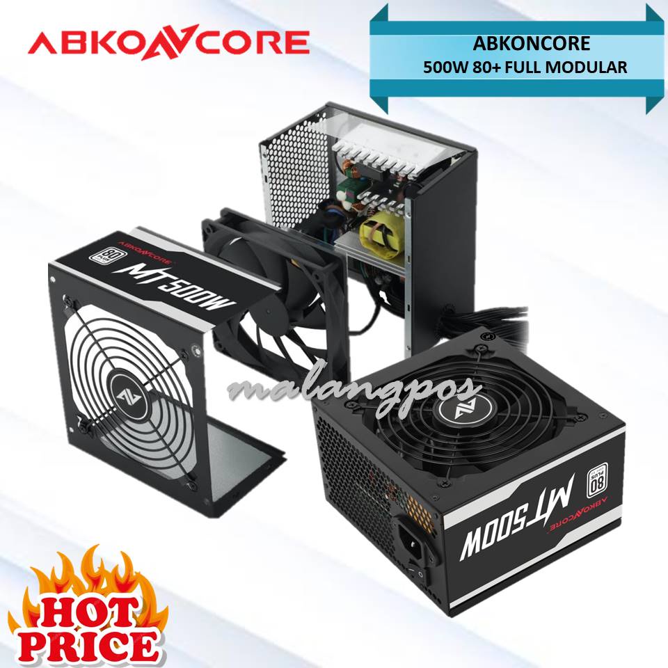 ABKONCORE PSU 500W 80 + FULL MODULAR MIGHTY 230V EU