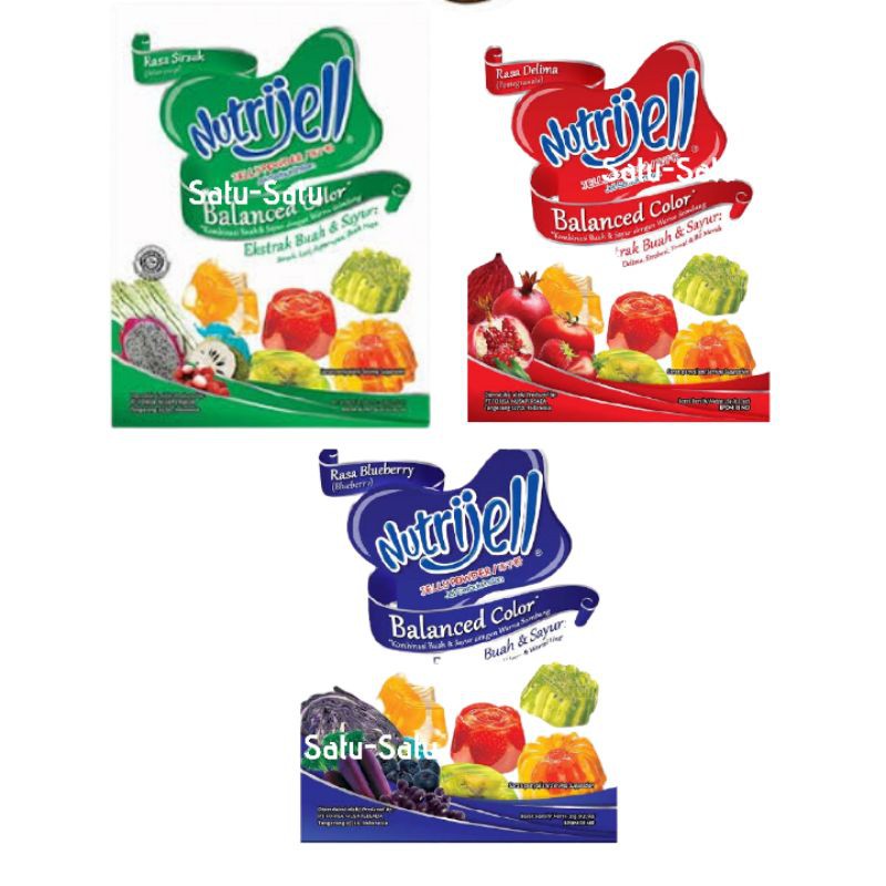 

Nutrijell Balanced Colour 15gr All Variant