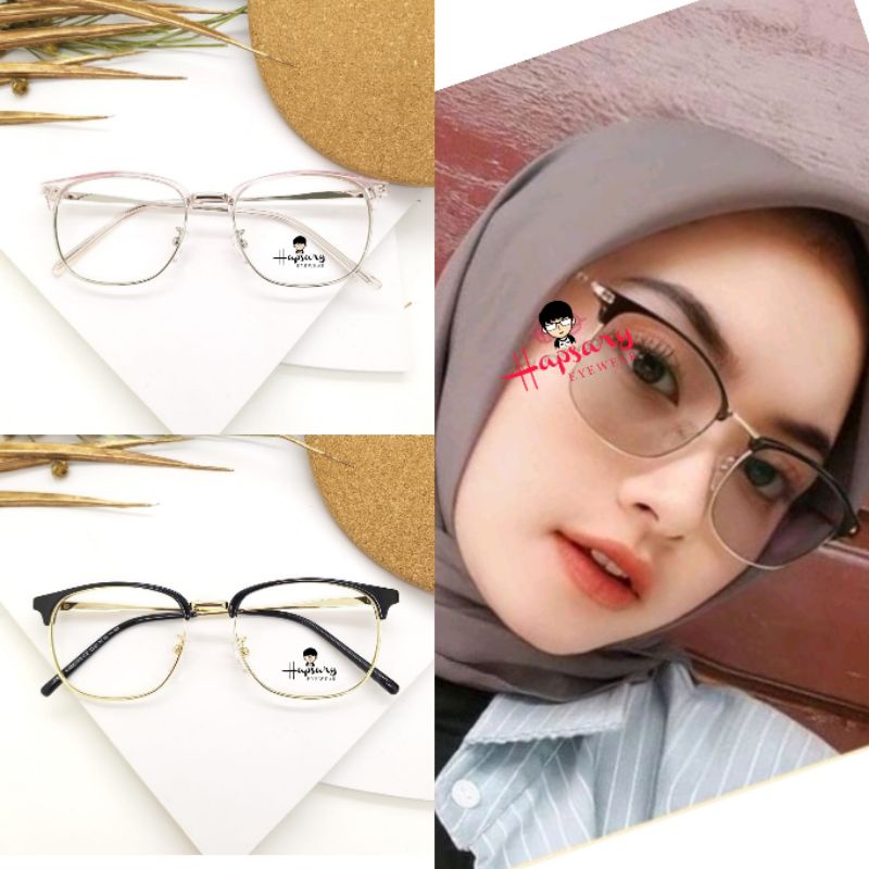 Frame Kacamata Antiradiasi 2783 GRATIS LENSA PHOTOCROMIC Pria/Wanita Anti UV BLUECROMIC &amp; BLUERAY