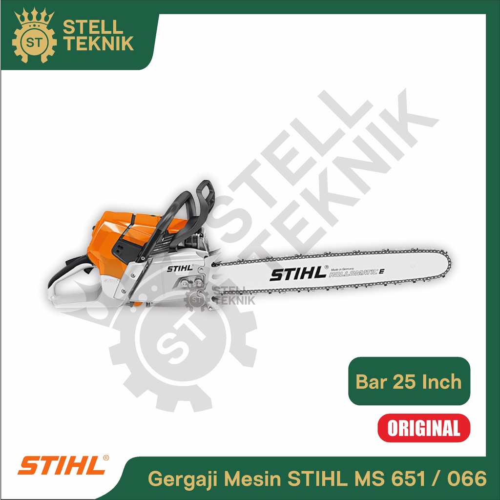 Gergaji Mesin Chainsaw STIHL MS 651 / 066 Bar 25" Inch Original / Gergaji Mesin Potong Kayu MS 651 /