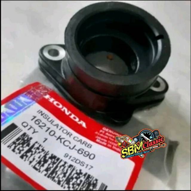 Manipol karet intake tiger revo original pnp GL max pro MEGARPO GL100 CB