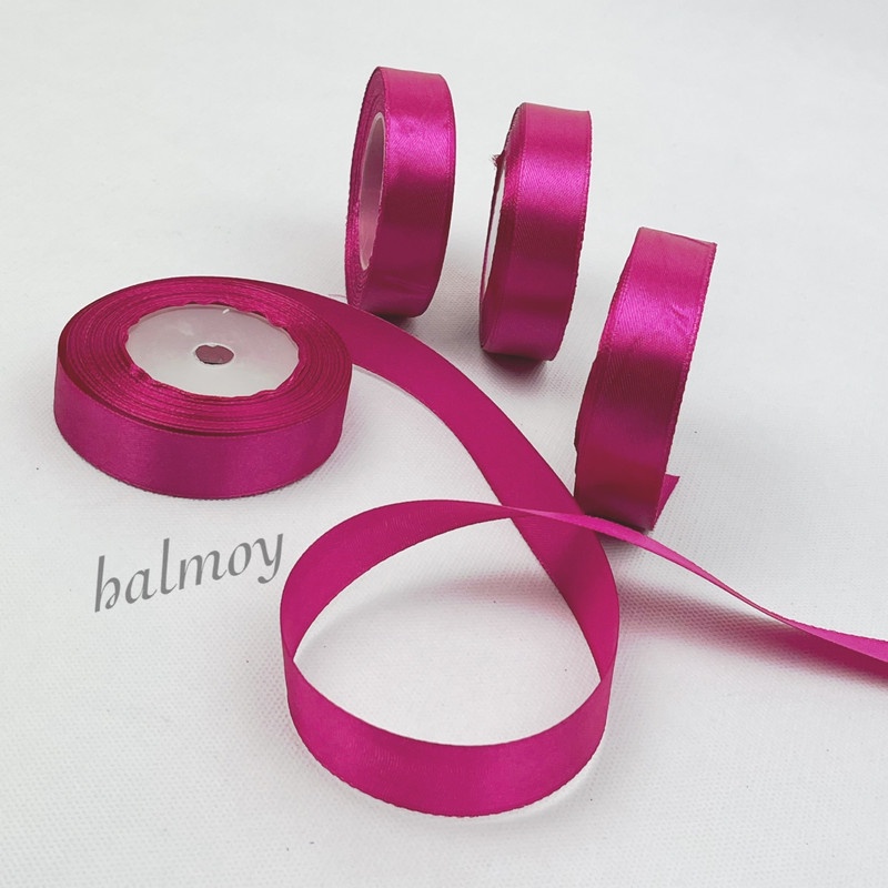 

PITA SATIN KAIN 3/4 INCI / 2 CM WARNA MERAH BELLA #027