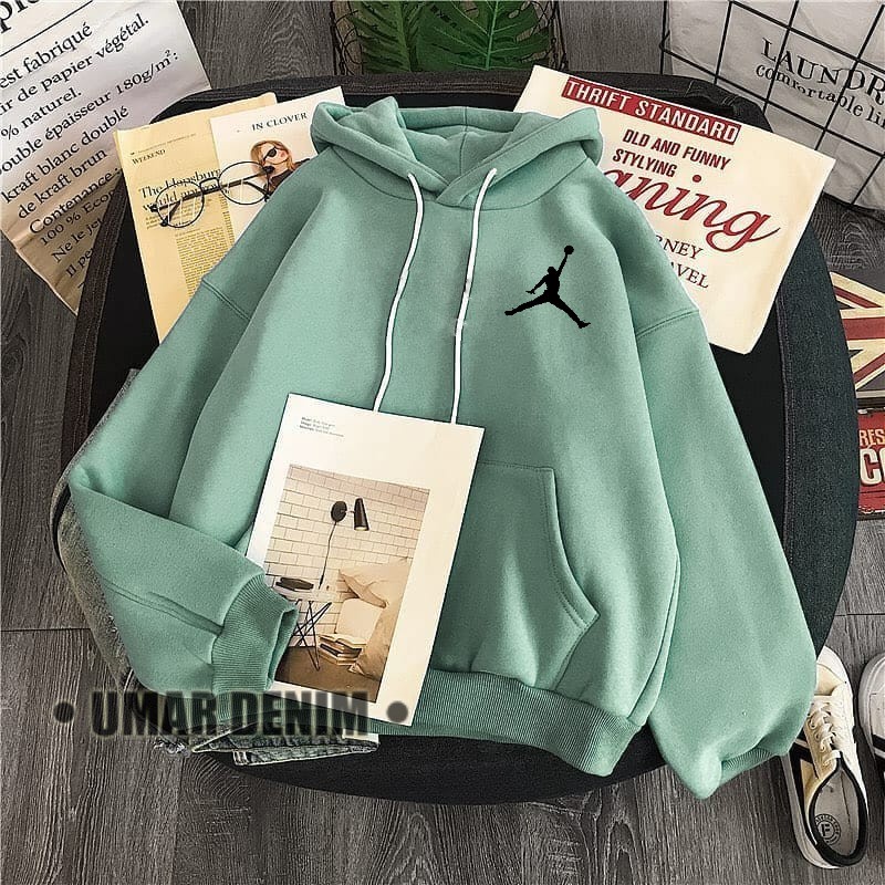 Hoodie Macha Oversize Wanita Dan Pria Ukuran Besar XL DAN XXL