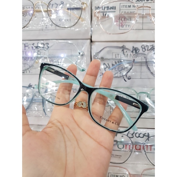 kacamata wanita 58762 frame plastik anti radiasi blueray photocromic bluechromic