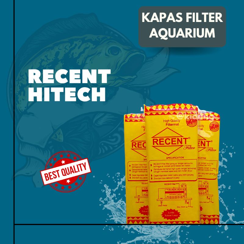 Kapas Recent Hitech ( Kapas Filter Aquarium)