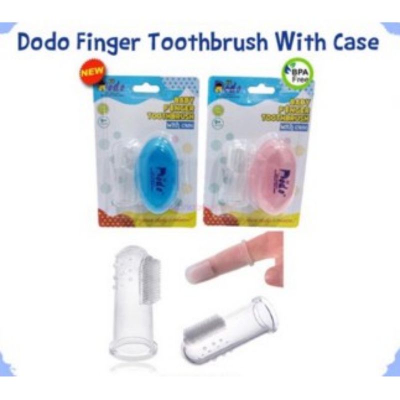 Baby Finger Toothbrush With Case