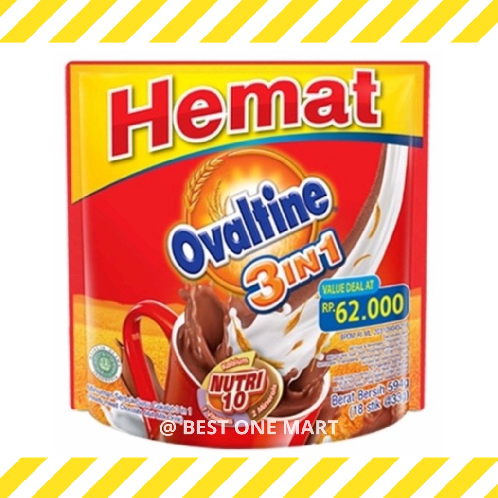 Jual Ovaltine 3in1 3 In 1 Hot Chocolate Malt Malaysia Minuman Coklat Panas Malaysia 600 Gr 9242