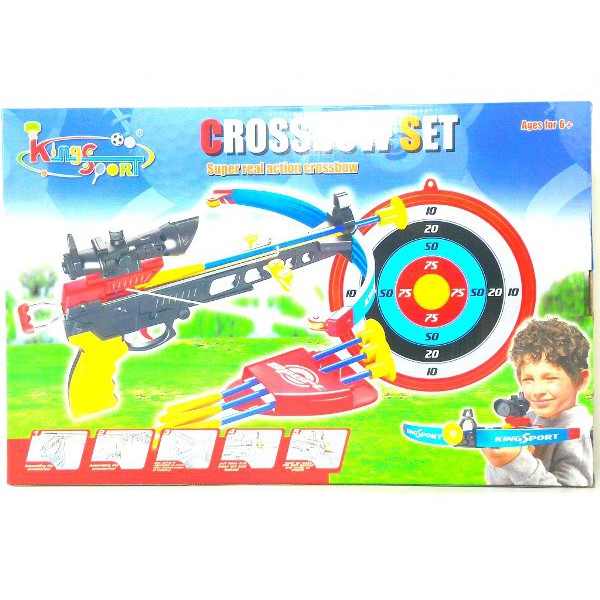 Gudang Dua _  CROSSBOW SET - MAINAN PANAH-PANAHAN