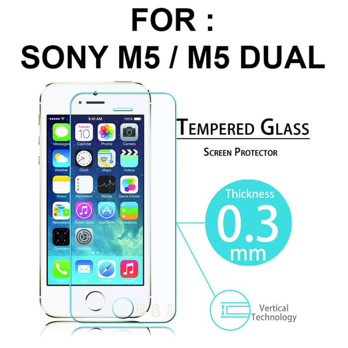 TEMPERED GLASS Sony Xperia M5 Dual / anti gores Sony Xperia M5 Dual / screen guard