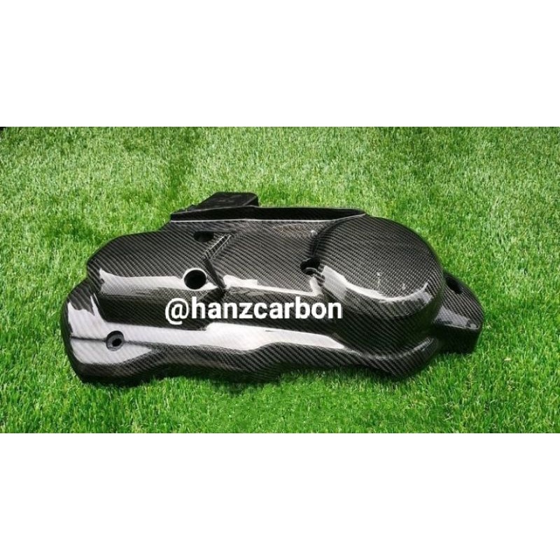 cover cvt aerox connected carbon kevlar motif forged