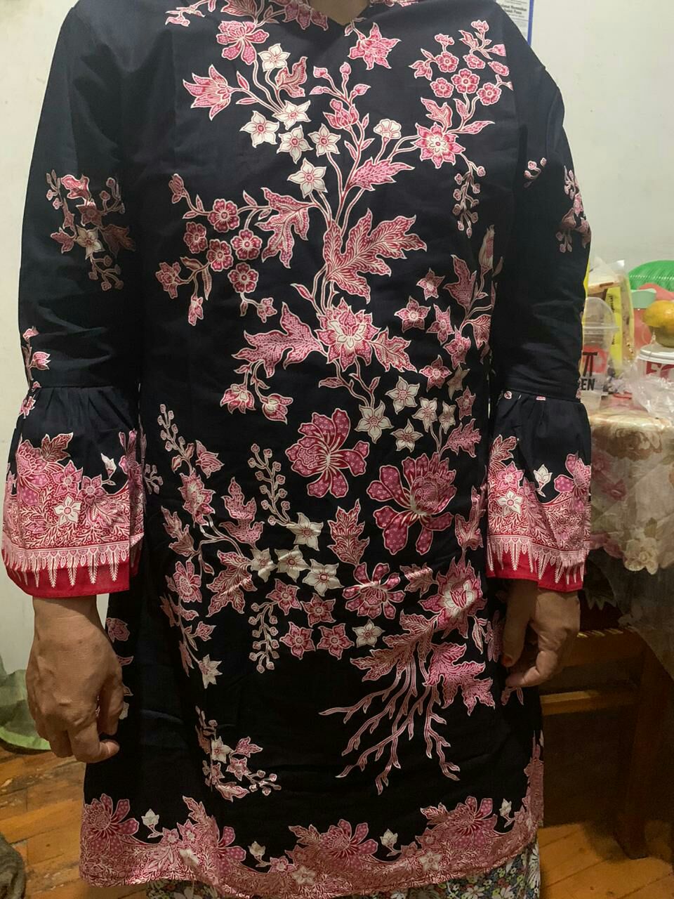 S M L Xl Xxl Xxxl 4l 5l Batik Kahuripan Atasan Batik Modern - Atasan Batik Wanita - Batik Kombinasi