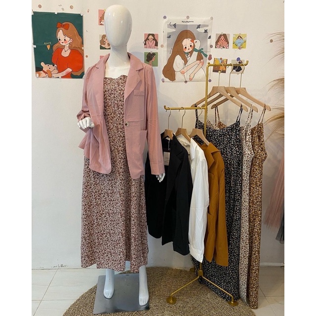 One set stelan dress blazer premium import bangkok bkk