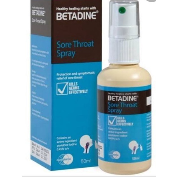 Betadine Sore Throat Spray 50 ML