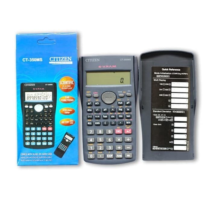 

Calculator / Kalkulator Citizen CT 350MS Scientific Multi Guna