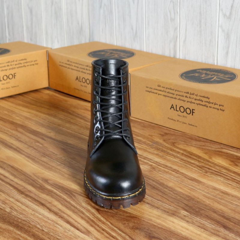 BOOTS UNISEX Sepatu Boots Original Di Jahit Sekeliling Nya Berkualitas Terlaris